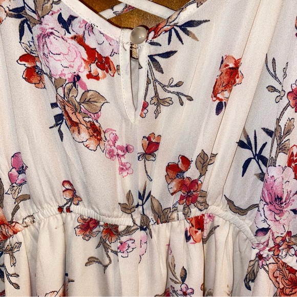 TRIXXI White Floral Chest Cut Out Spaghetti Strap Dress. NEW
Size: MEDIU… - Picture 7 of 7